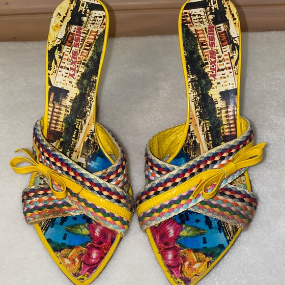 Miss Sixty Shoes - Miss Sixty Yellow Sandals